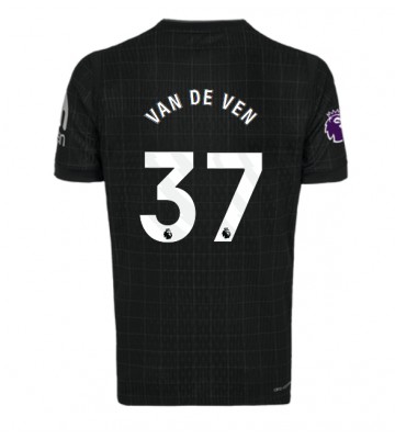 Tottenham Hotspur Micky van de Ven #37 Segunda Equipación 2025-26 Manga Corta